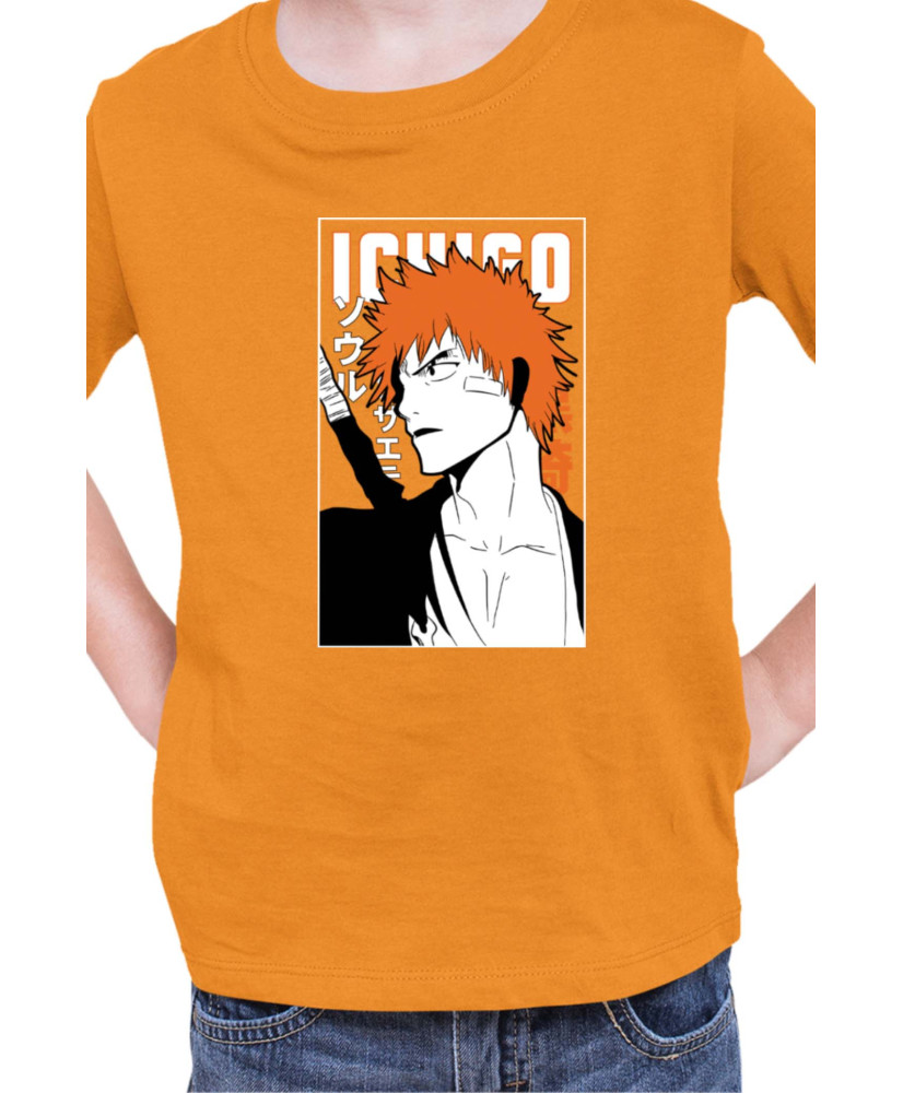 Детска Тениска Manga Japan Anime Comics Animation Bleach Zangetsu Sword