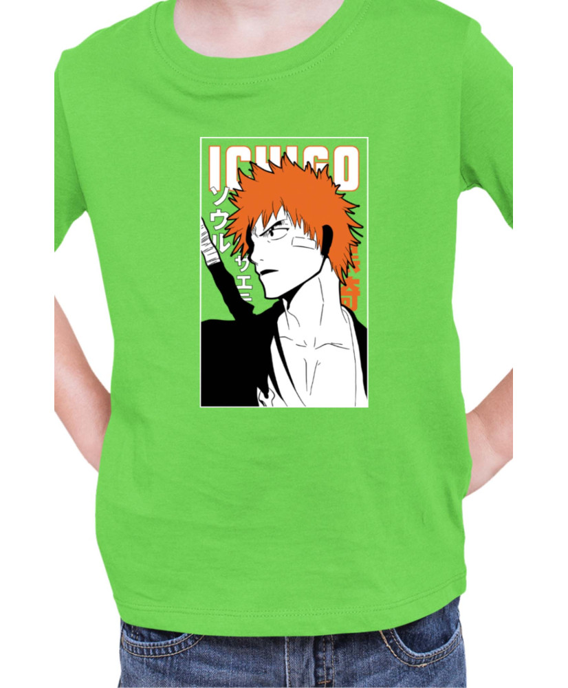 Детска Тениска Manga Japan Anime Comics Animation Bleach Zangetsu Sword