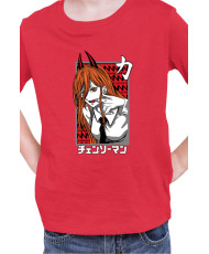 Детска Тениска Manga Japan Anime Comics Animation Chainsaw Man Fiend Formpower
