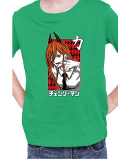 Детска Тениска Manga Japan Anime Comics Animation Chainsaw Man Fiend Formpower