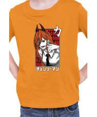 Детска Тениска Manga Japan Anime Comics Animation Chainsaw Man Fiend Formpower