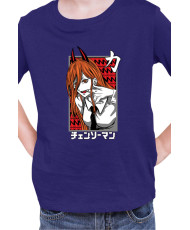 Детска Тениска Manga Japan Anime Comics Animation Chainsaw Man Fiend Formpower