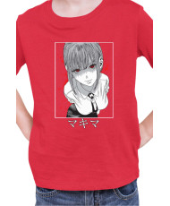 Детска Тениска Manga Japan Anime Comics Animation Chainsaw Man Hunter Leader