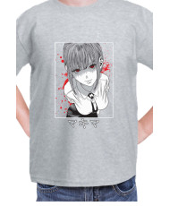 Детска Тениска Manga Japan Anime Comics Animation Chainsaw Man Hunter Leader