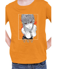 Детска Тениска Manga Japan Anime Comics Animation Chainsaw Man Hunter Leader