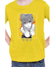 Детска Тениска Manga Japan Anime Comics Animation Chainsaw Man Hunter Leader