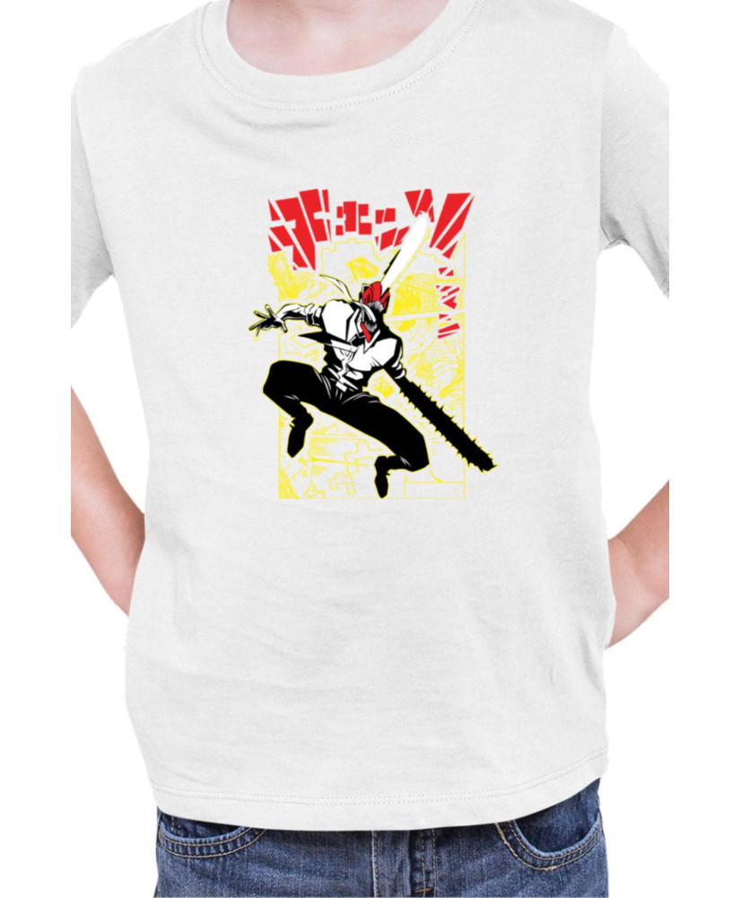 Детска Тениска Manga Japan Anime Comics Animation Chainsaw Man True Form