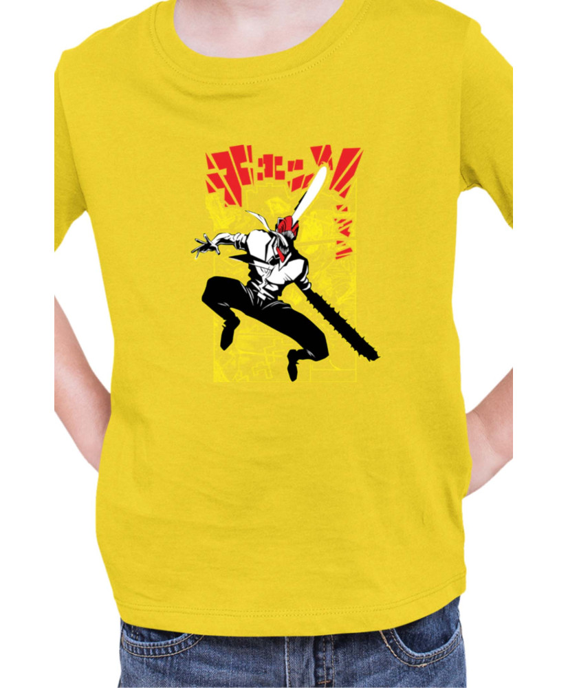 Детска Тениска Manga Japan Anime Comics Animation Chainsaw Man True Form