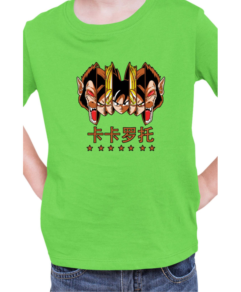 Детска Тениска Manga Japan Anime Comics Animation Dbz Great Ape Transform