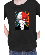 Детска Тениска Manga Japan Anime Comics Animation My Hero Academia Shoto Todoroki V-24