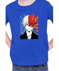 Детска Тениска Manga Japan Anime Comics Animation My Hero Academia Shoto Todoroki V-24