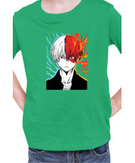 Детска Тениска Manga Japan Anime Comics Animation My Hero Academia Shoto Todoroki V-24
