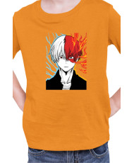 Детска Тениска Manga Japan Anime Comics Animation My Hero Academia Shoto Todoroki V-24