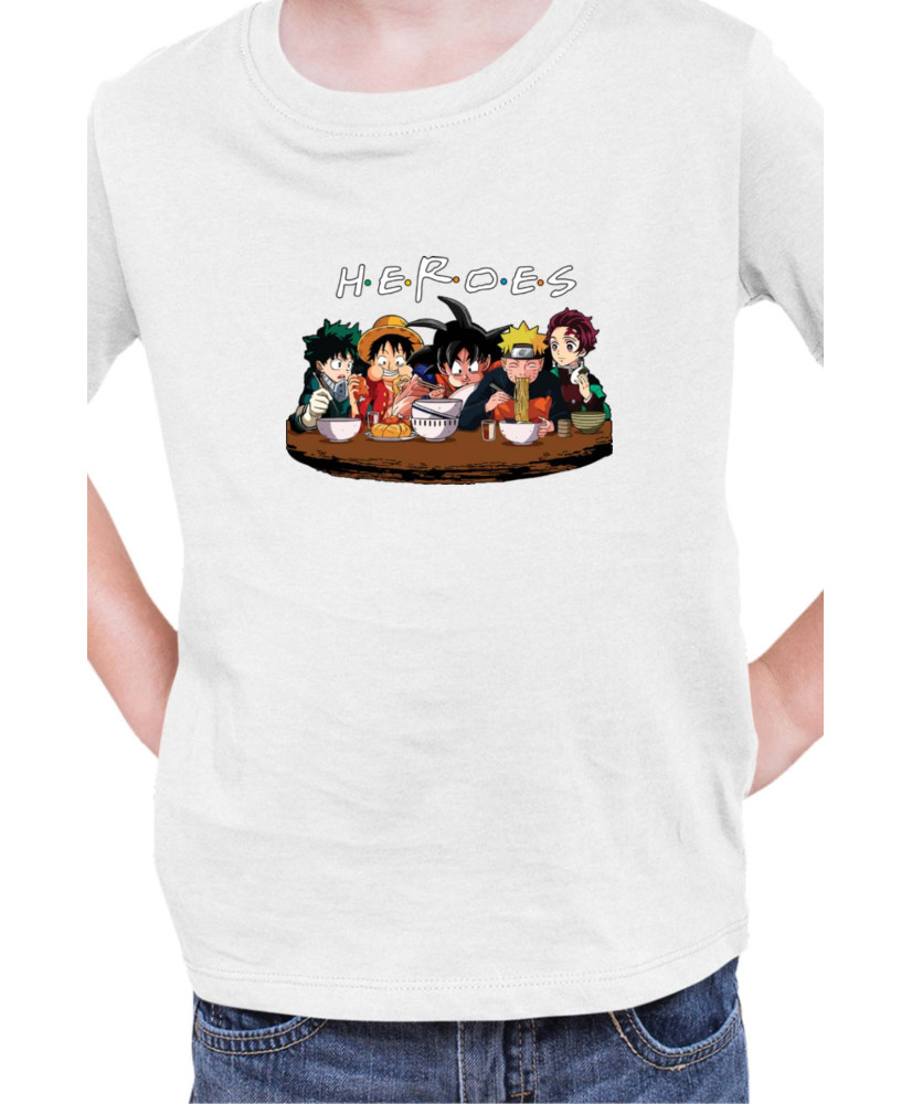 Детска Тениска Manga Japan Anime Comics Animation Naruto Tanjiro Goku Luffy Decu Anime Heroes V17 Детска Тениска Manga Japan Anime Comics Animation Naruto Tanjiro Goku Luffy Decu Anime Heroes V17
