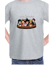 Детска Тениска Manga Japan Anime Comics Animation Naruto Tanjiro Goku Luffy Decu Anime Heroes V17