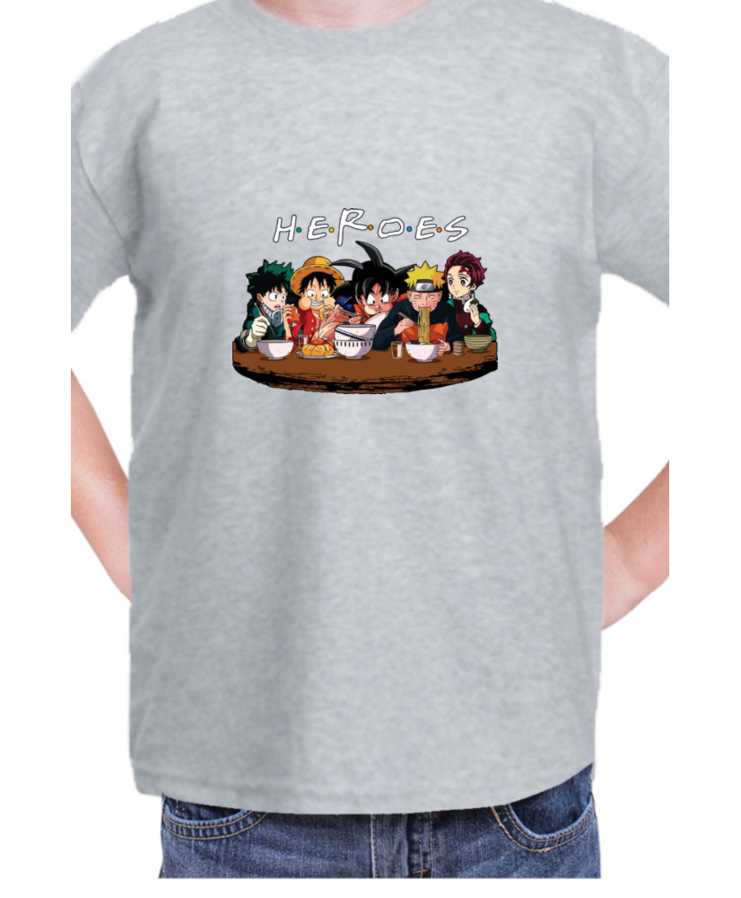 Детска Тениска Manga Japan Anime Comics Animation Naruto Tanjiro Goku Luffy Decu Anime Heroes V17 Детска Тениска Manga Japan Anime Comics Animation Naruto Tanjiro Goku Luffy Decu Anime Heroes V17