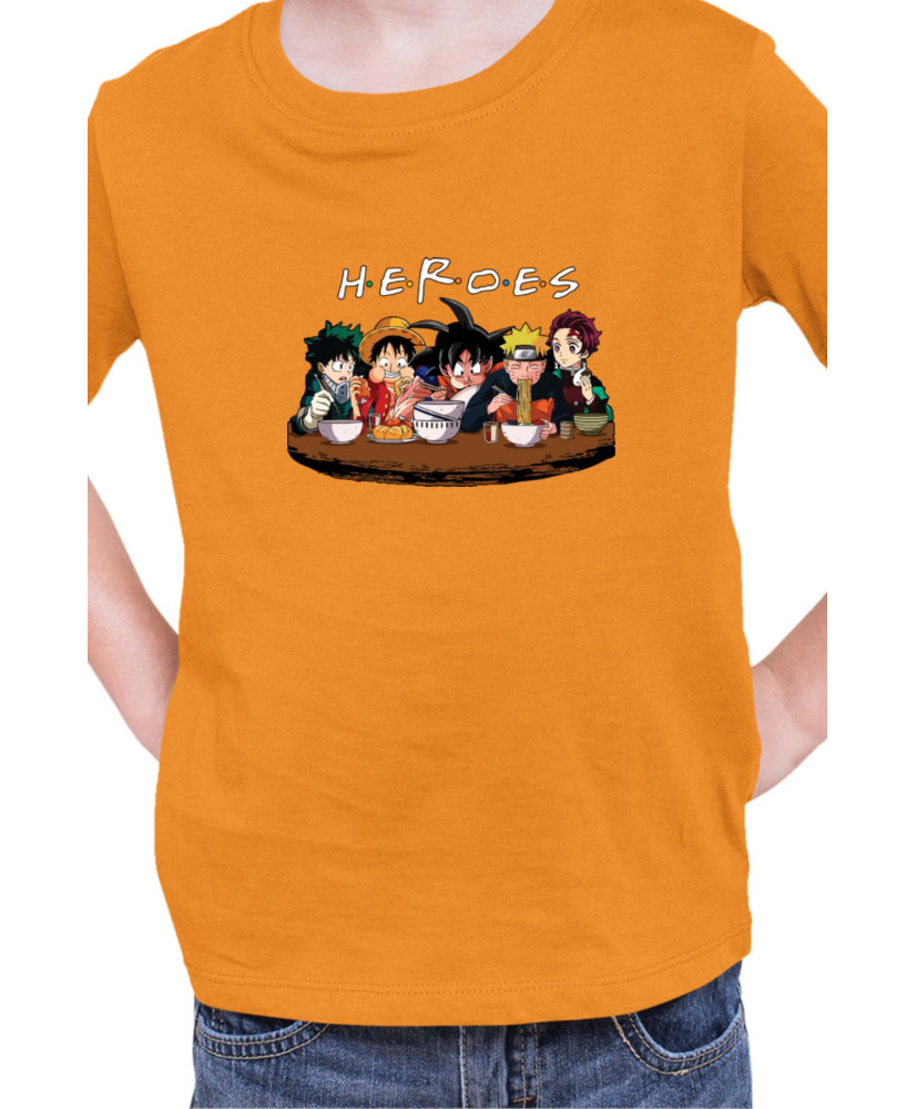 Детска Тениска Manga Japan Anime Comics Animation Naruto Tanjiro Goku Luffy Decu Anime Heroes V17 Детска Тениска Manga Japan Anime Comics Animation Naruto Tanjiro Goku Luffy Decu Anime Heroes V17