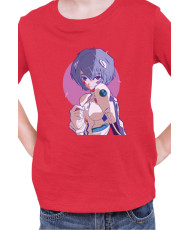 Детска Тениска Manga Japan Anime Comics Animation Neon Genesis Evangelion Ayanami Plugsuit