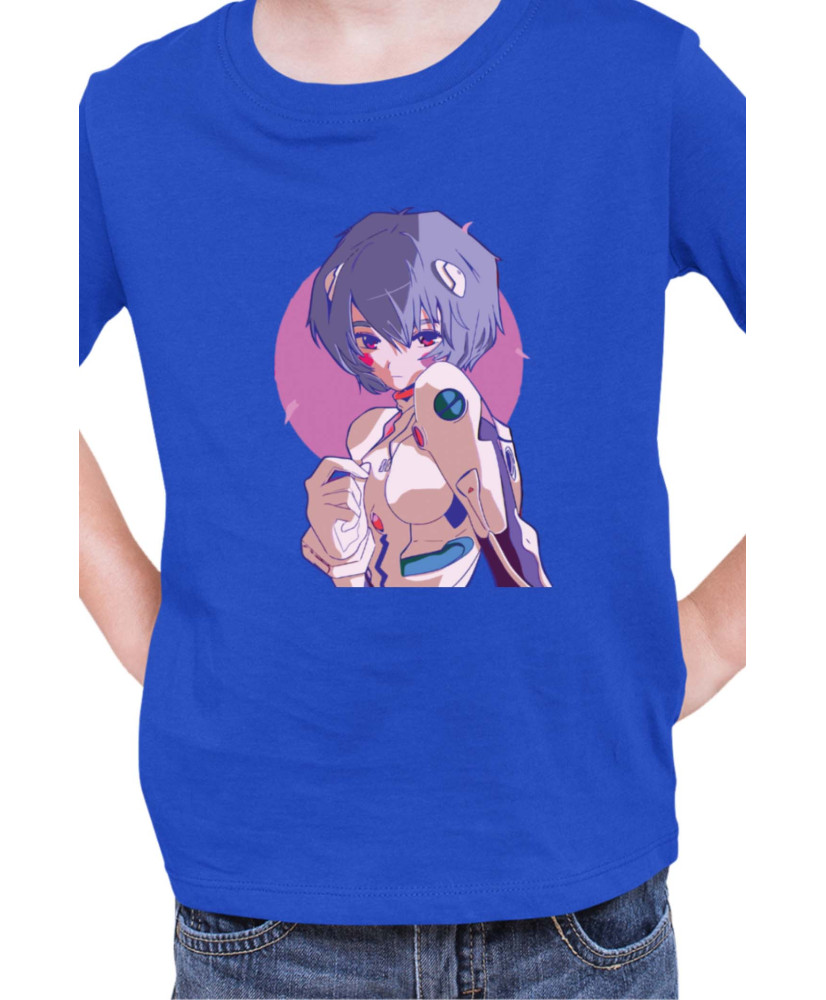 Детска Тениска Manga Japan Anime Comics Animation Neon Genesis Evangelion Ayanami Plugsuit