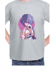 Детска Тениска Manga Japan Anime Comics Animation Neon Genesis Evangelion Ayanami Plugsuit