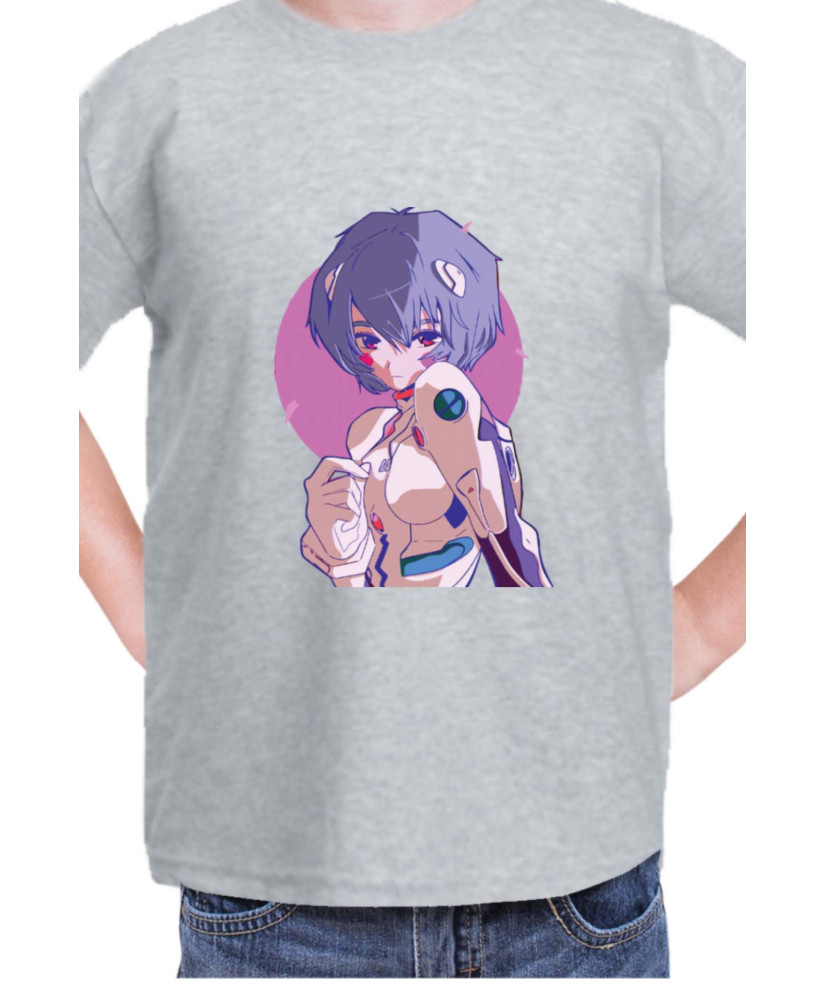 Детска Тениска Manga Japan Anime Comics Animation Neon Genesis Evangelion Ayanami Plugsuit