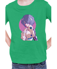 Детска Тениска Manga Japan Anime Comics Animation Neon Genesis Evangelion Ayanami Plugsuit