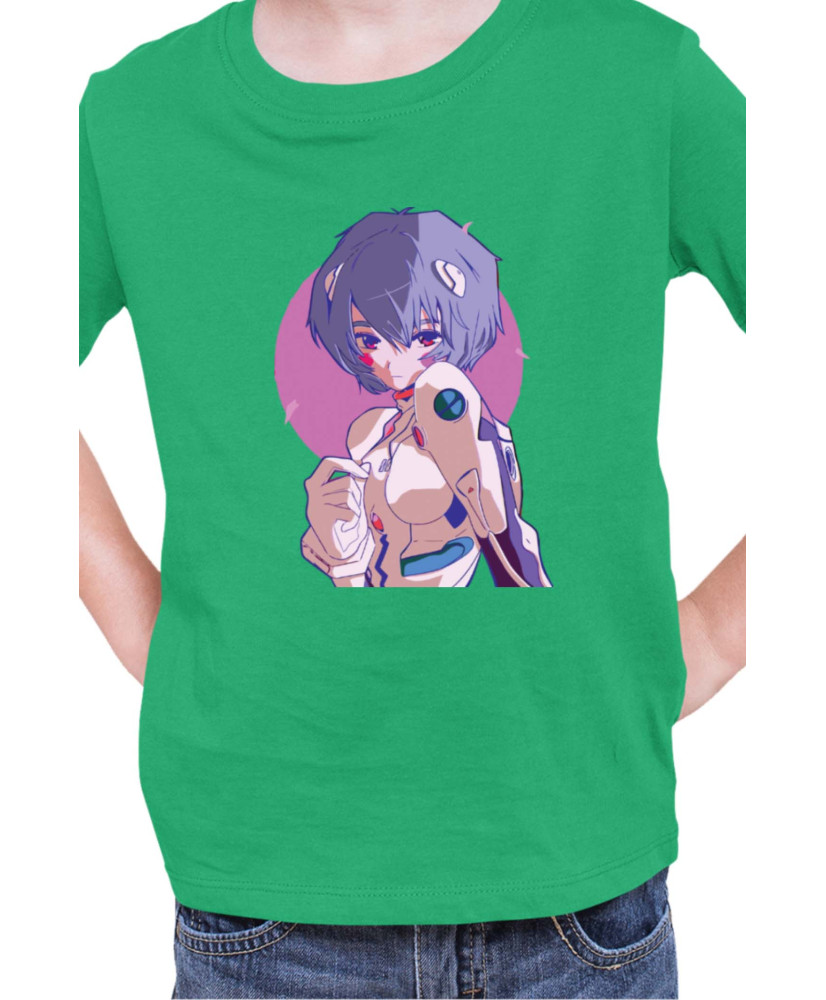 Детска Тениска Manga Japan Anime Comics Animation Neon Genesis Evangelion Ayanami Plugsuit