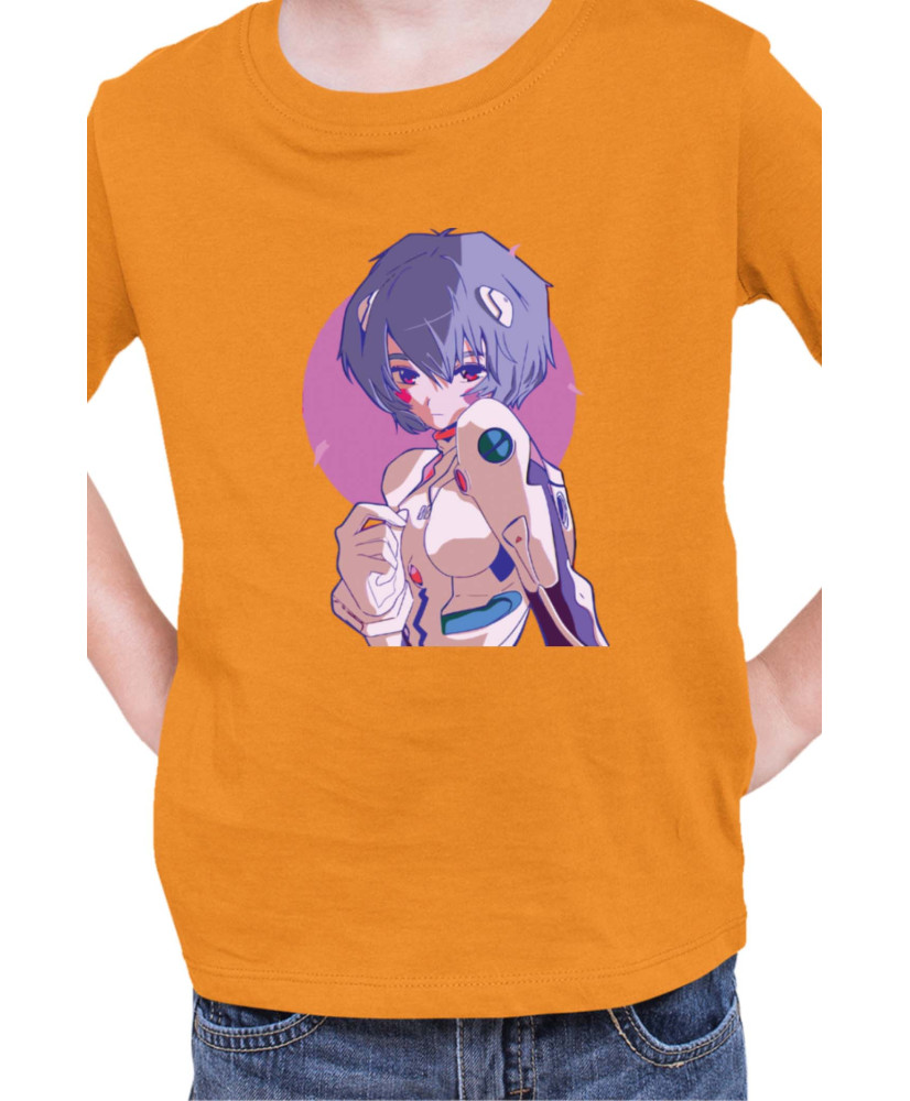 Детска Тениска Manga Japan Anime Comics Animation Neon Genesis Evangelion Ayanami Plugsuit