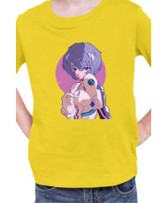 Детска Тениска Manga Japan Anime Comics Animation Neon Genesis Evangelion Ayanami Plugsuit