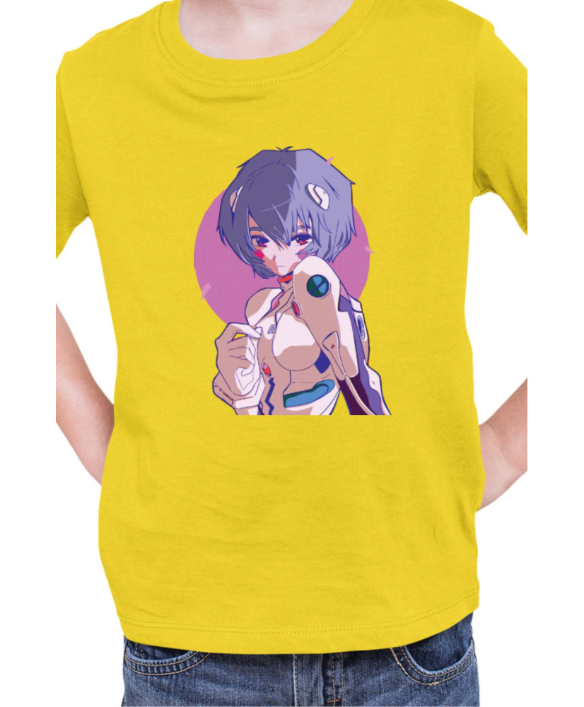Детска Тениска Manga Japan Anime Comics Animation Neon Genesis Evangelion Ayanami Plugsuit