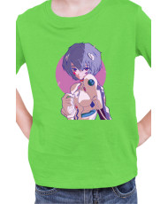 Детска Тениска Manga Japan Anime Comics Animation Neon Genesis Evangelion Ayanami Plugsuit