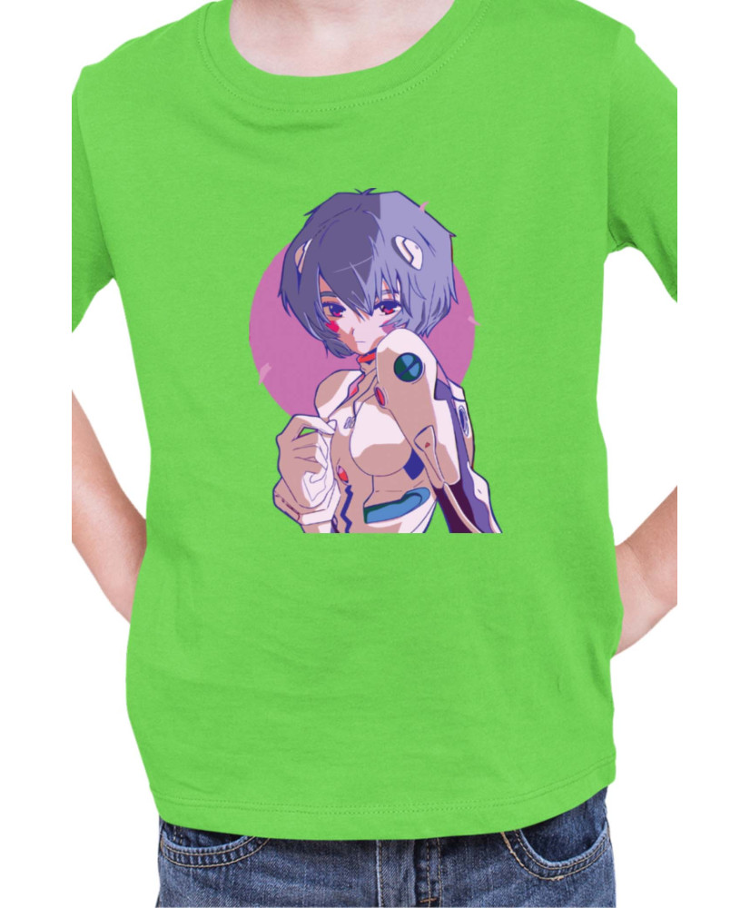 Детска Тениска Manga Japan Anime Comics Animation Neon Genesis Evangelion Ayanami Plugsuit