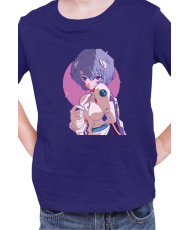 Детска Тениска Manga Japan Anime Comics Animation Neon Genesis Evangelion Ayanami Plugsuit