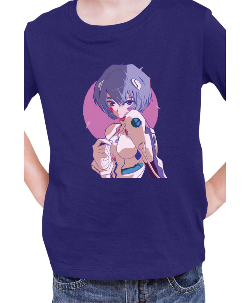 Детска Тениска Manga Japan Anime Comics Animation Neon Genesis Evangelion Ayanami Plugsuit