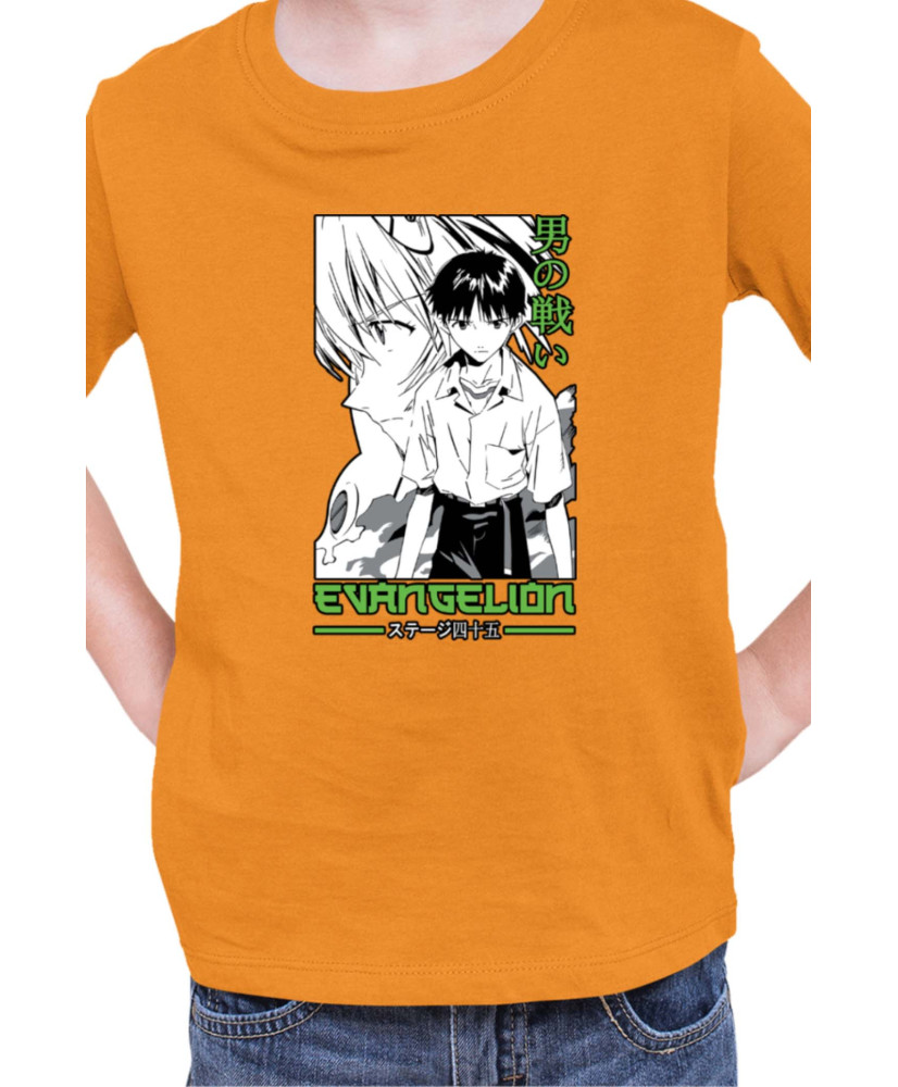 Детска Тениска Manga Japan Anime Comics Animation Neon Genesis Evangelion Ikari V-49