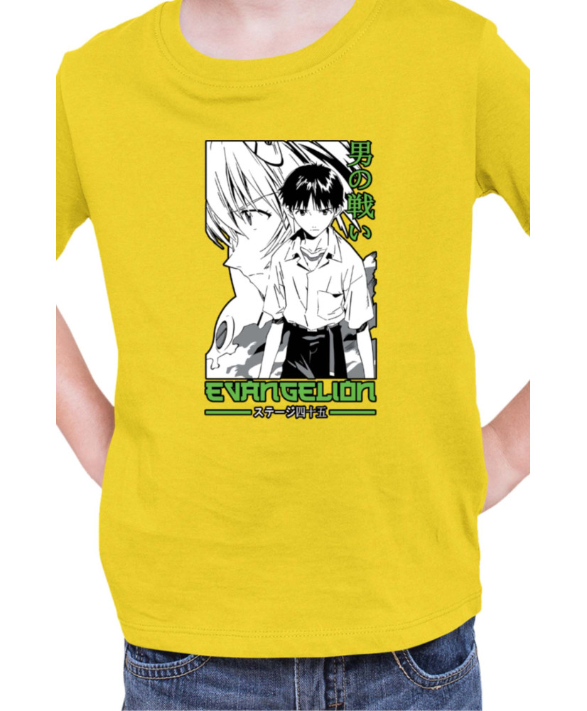 Детска Тениска Manga Japan Anime Comics Animation Neon Genesis Evangelion Ikari V-49