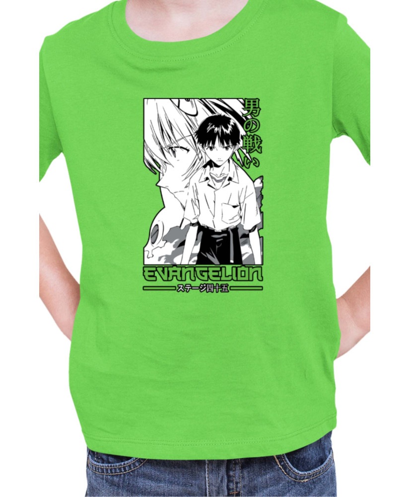 Детска Тениска Manga Japan Anime Comics Animation Neon Genesis Evangelion Ikari V-49