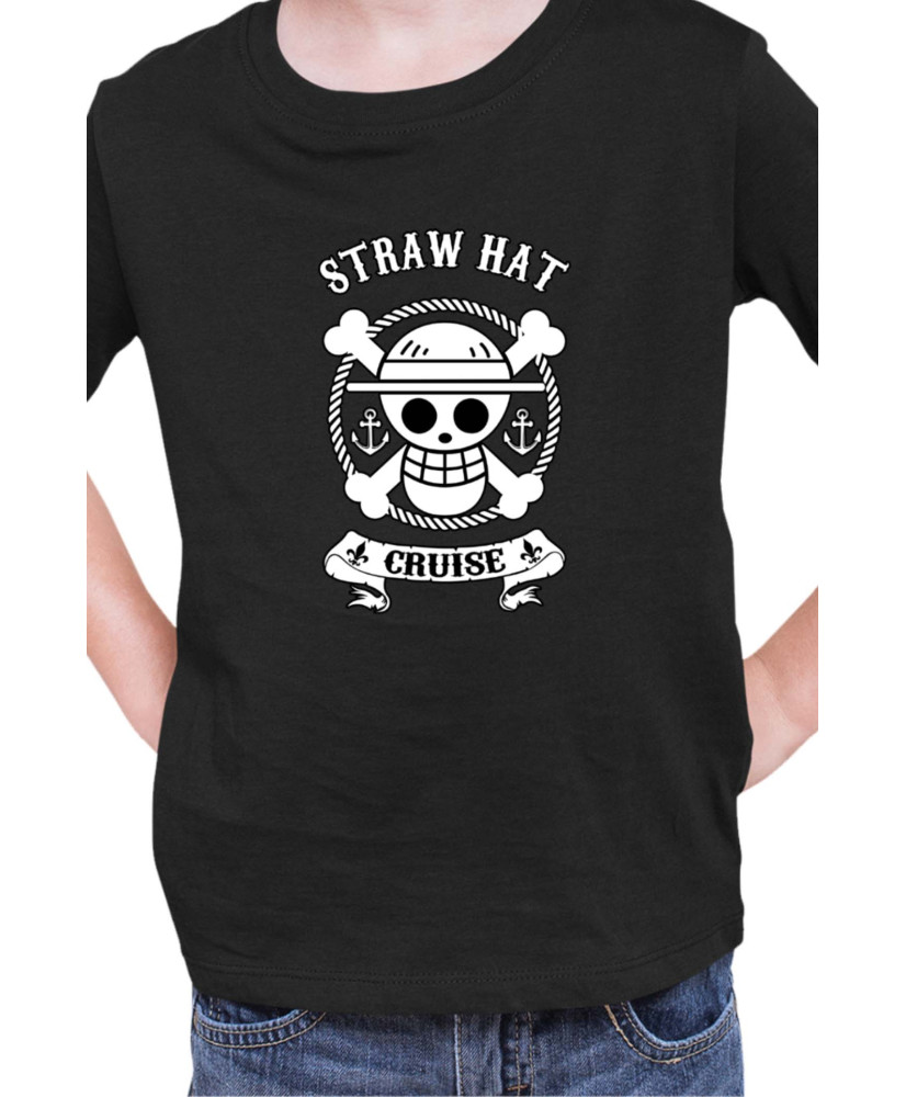 Детска Тениска Manga Japan Anime Comics Animation One Piece Roger Flag V-19 Детска Тениска Manga Japan Anime Comics Animation One Piece Roger Flag V-19