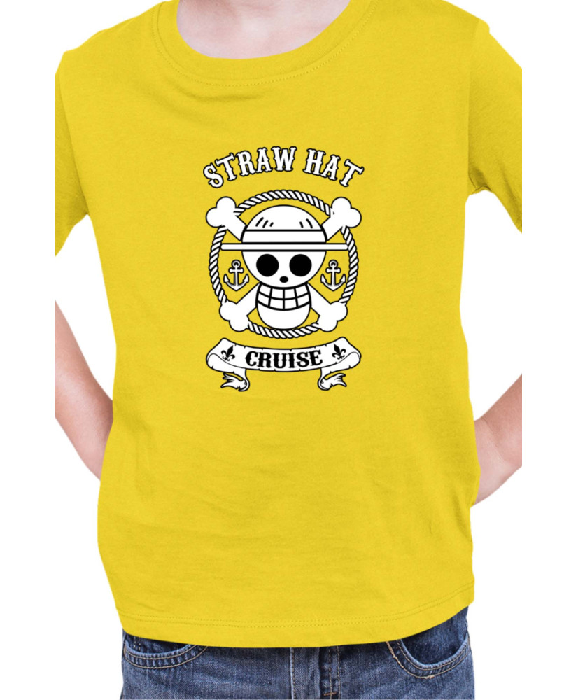 Детска Тениска Manga Japan Anime Comics Animation One Piece Roger Flag V-19 Детска Тениска Manga Japan Anime Comics Animation One Piece Roger Flag V-19
