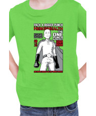 Детска Тениска Manga Japan Anime Comics Animation One Punch Man Caped Baldy V-48