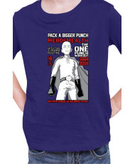 Детска Тениска Manga Japan Anime Comics Animation One Punch Man Caped Baldy V-48