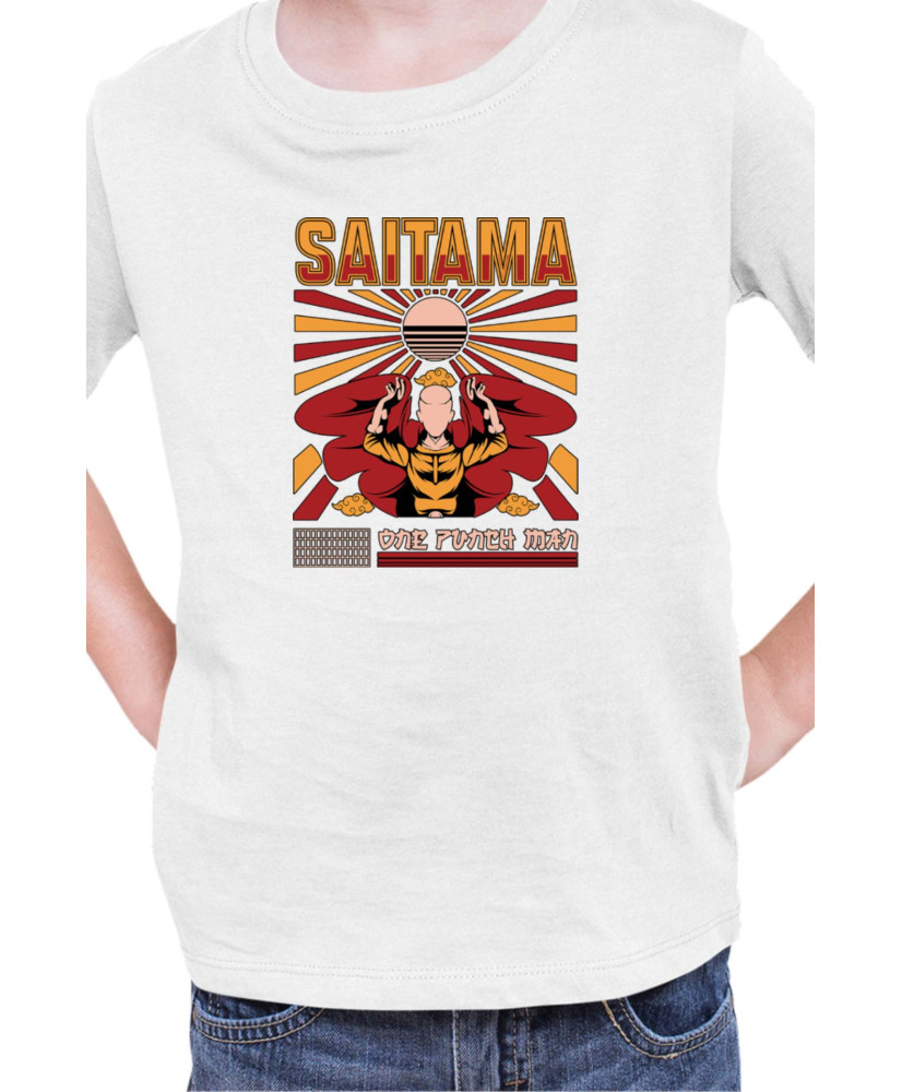 Детска Тениска Manga Japan Anime Comics Animation One Punch Man Punch Saitama