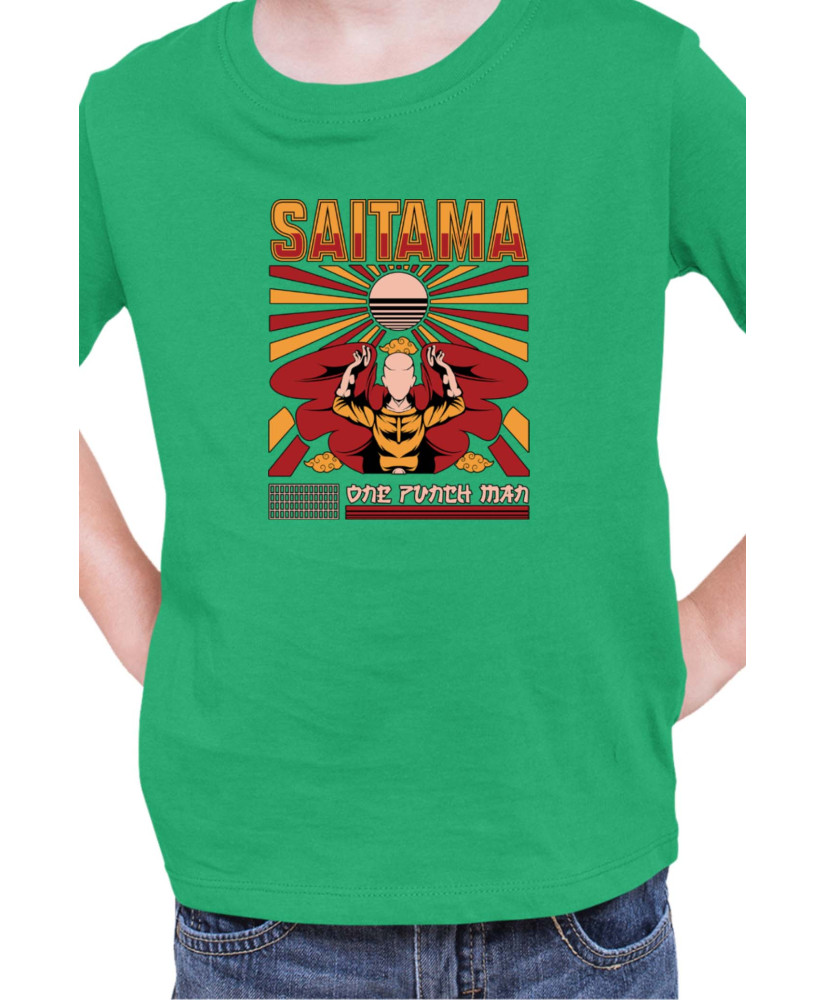 Детска Тениска Manga Japan Anime Comics Animation One Punch Man Punch Saitama