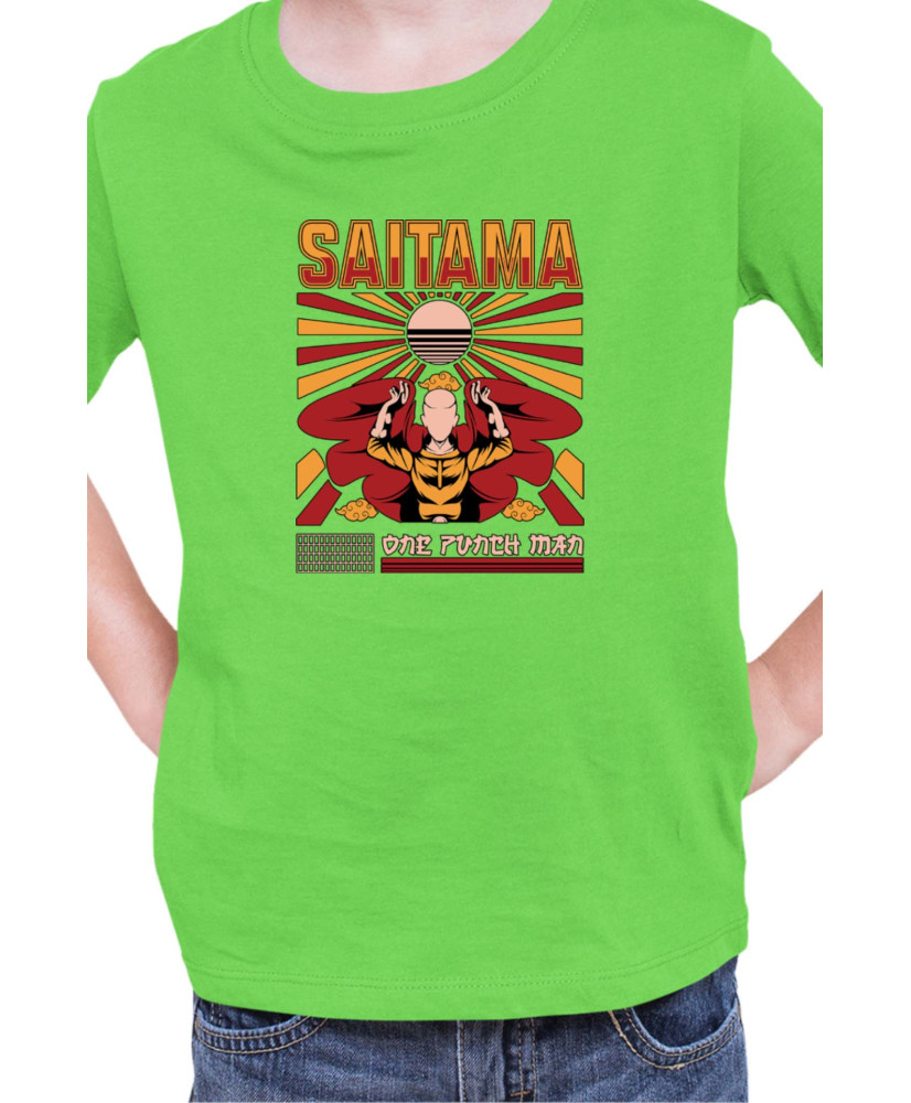 Детска Тениска Manga Japan Anime Comics Animation One Punch Man Punch Saitama