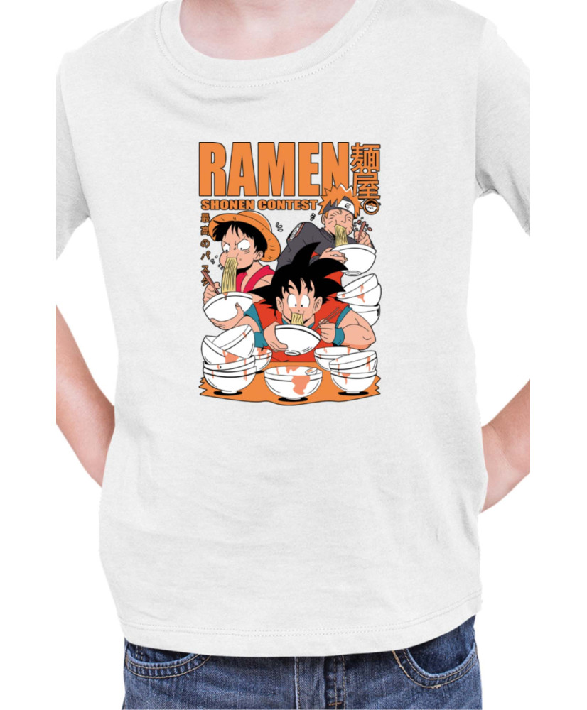Детска Тениска Manga Japan Anime Comics Animation Ramen Shonen Contest