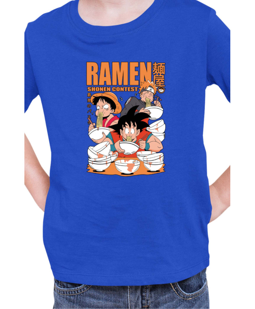 Детска Тениска Manga Japan Anime Comics Animation Ramen Shonen Contest