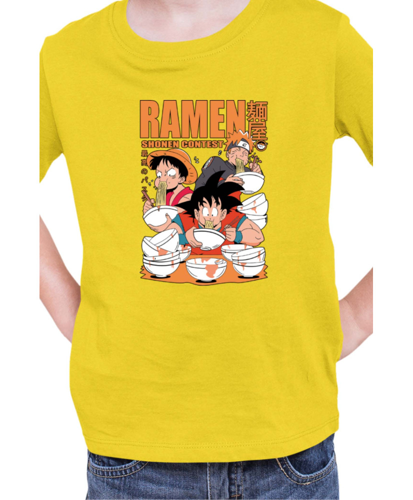 Детска Тениска Manga Japan Anime Comics Animation Ramen Shonen Contest
