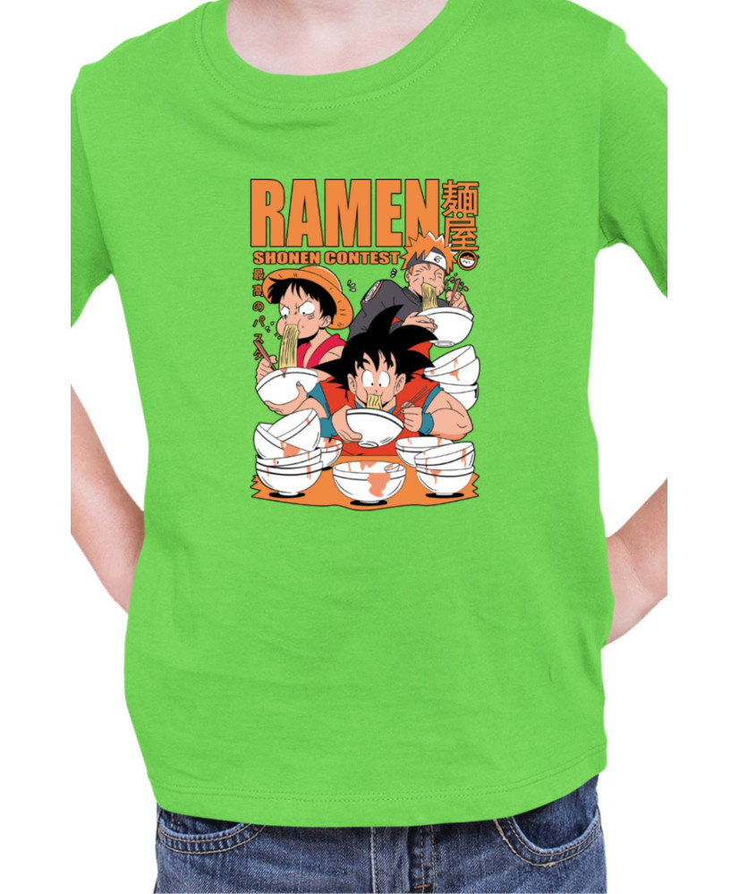 Детска Тениска Manga Japan Anime Comics Animation Ramen Shonen Contest