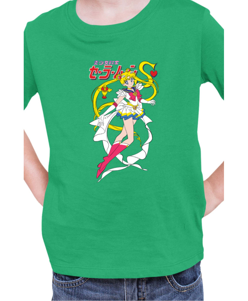 Детска Тениска Manga Japan Anime Comics Animation Sailor Moon V-38 Детска Тениска Manga Japan Anime Comics Animation Sailor Moon V-38