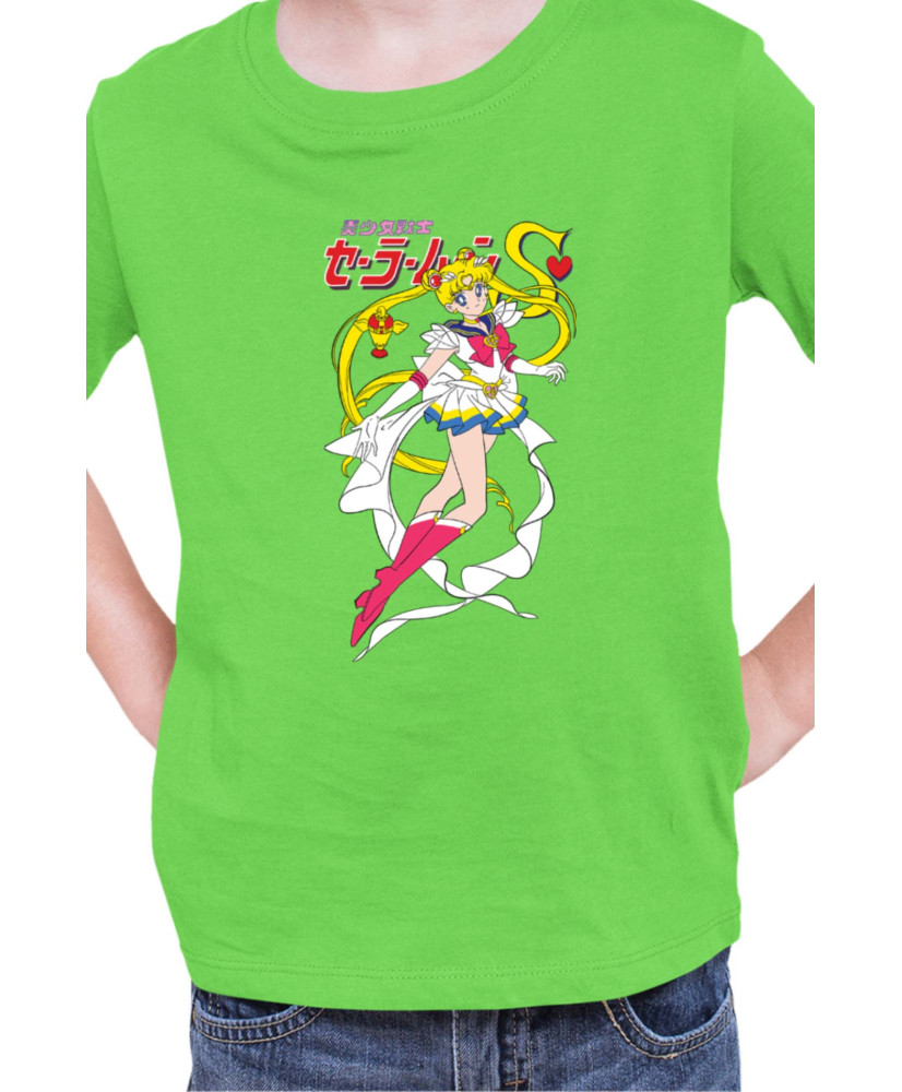 Детска Тениска Manga Japan Anime Comics Animation Sailor Moon V-38 Детска Тениска Manga Japan Anime Comics Animation Sailor Moon V-38
